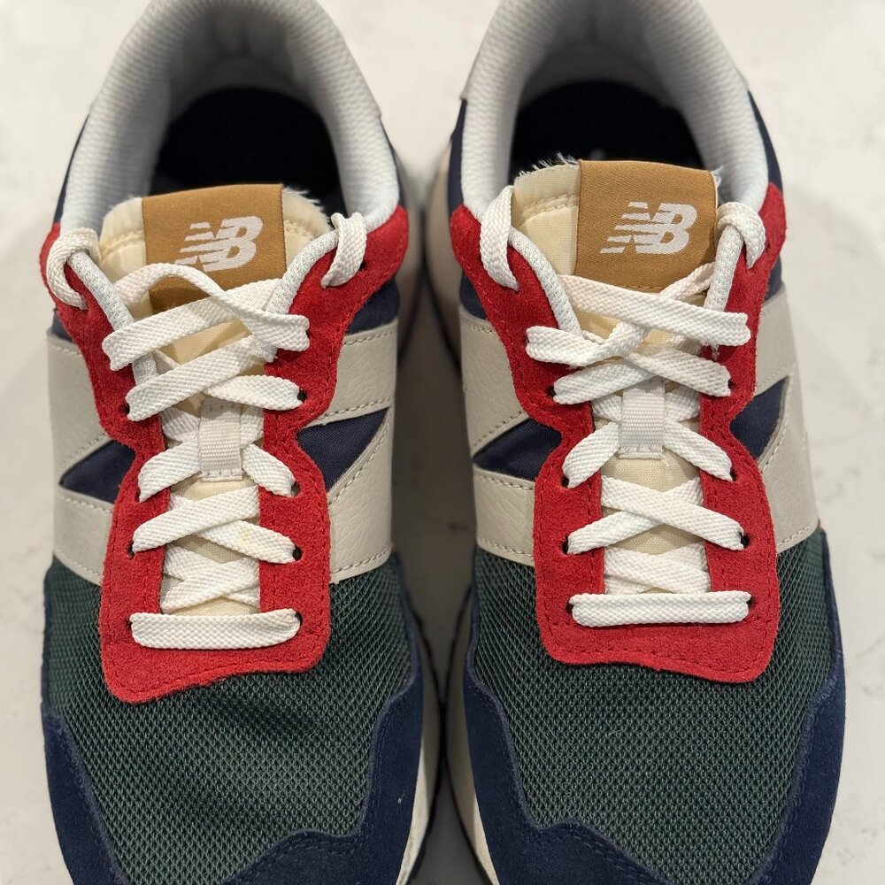 New Balance 237 - Gray/Red - Men's 7